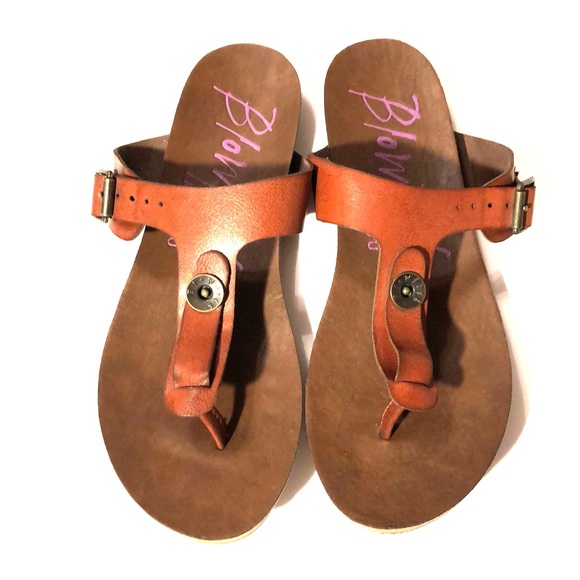 blowfish thong sandals